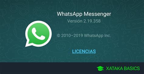 última versión de whatsapp 2024